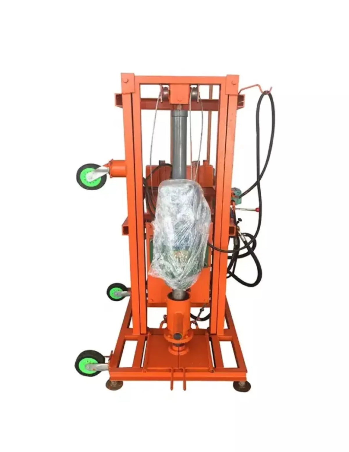 Electric Hydraulic Drilling Rig Small 100m 4000W Water Well Rig