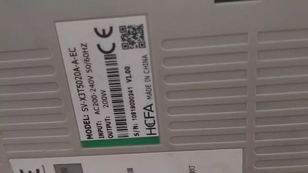 HCFA SV-X3T5020A-A-EC Servo Drive DC280-325V 200W AC200-230V Industrial Automation