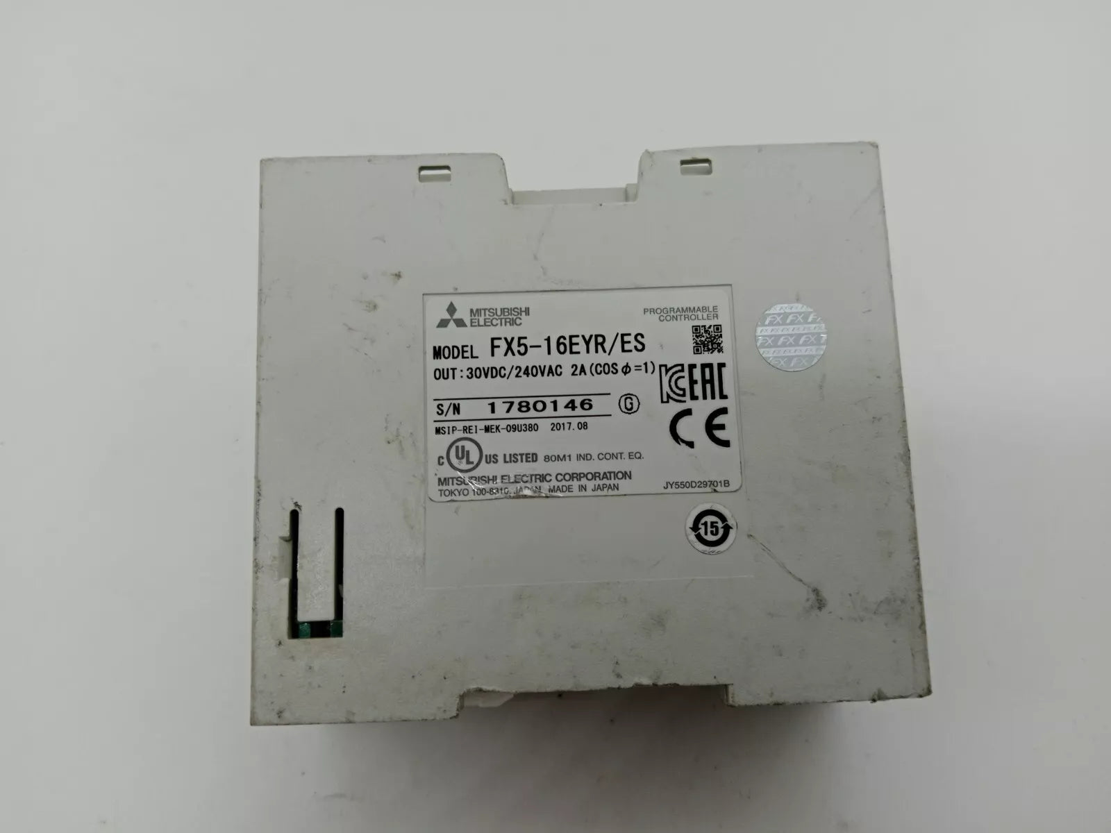 Mitsubishi Electric FX5-16EYR/ES Output Module 16 Outputs PLC 24 VDC