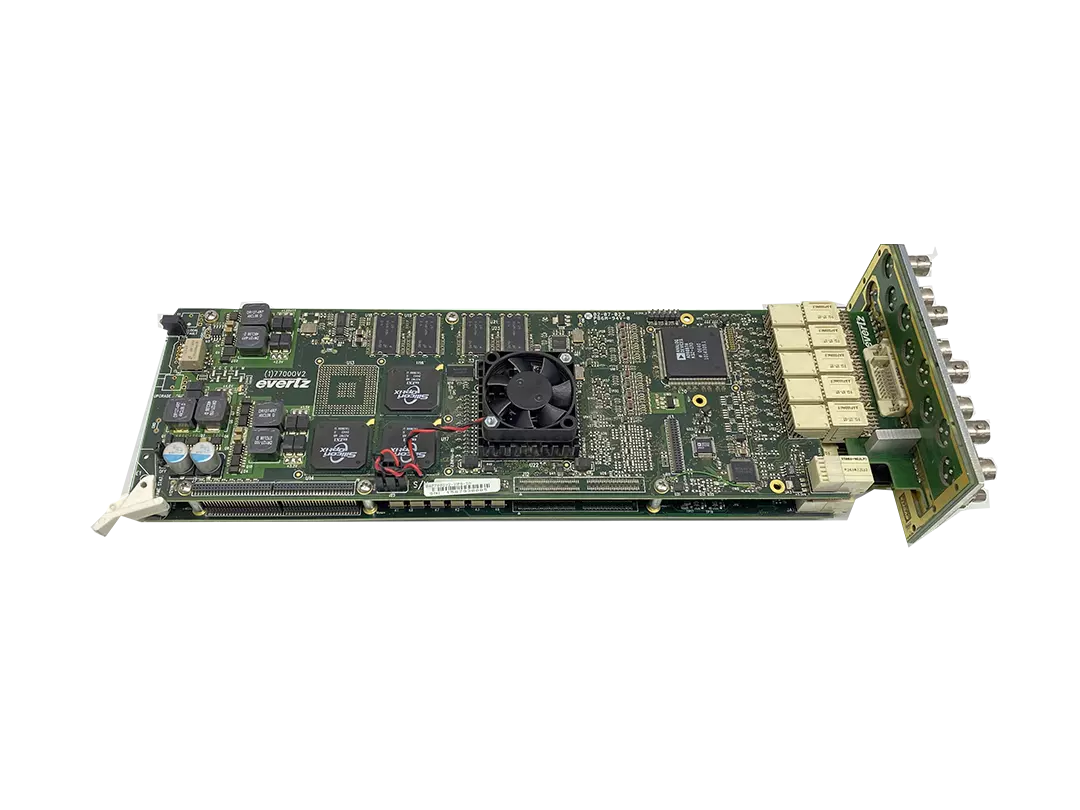 Evertz 7767VIP8-SN Multiviewer 8 Inputs SD/NTSC/PAL with Embedded Audio