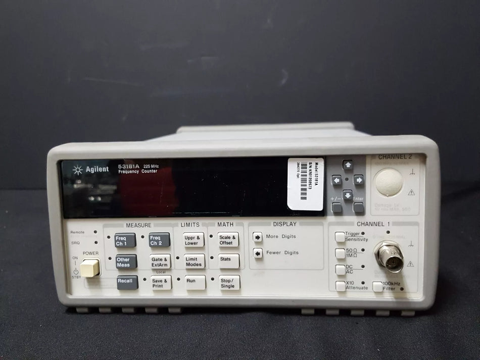 Agilent 53181A 225 MHz Frequency Counter (2673)