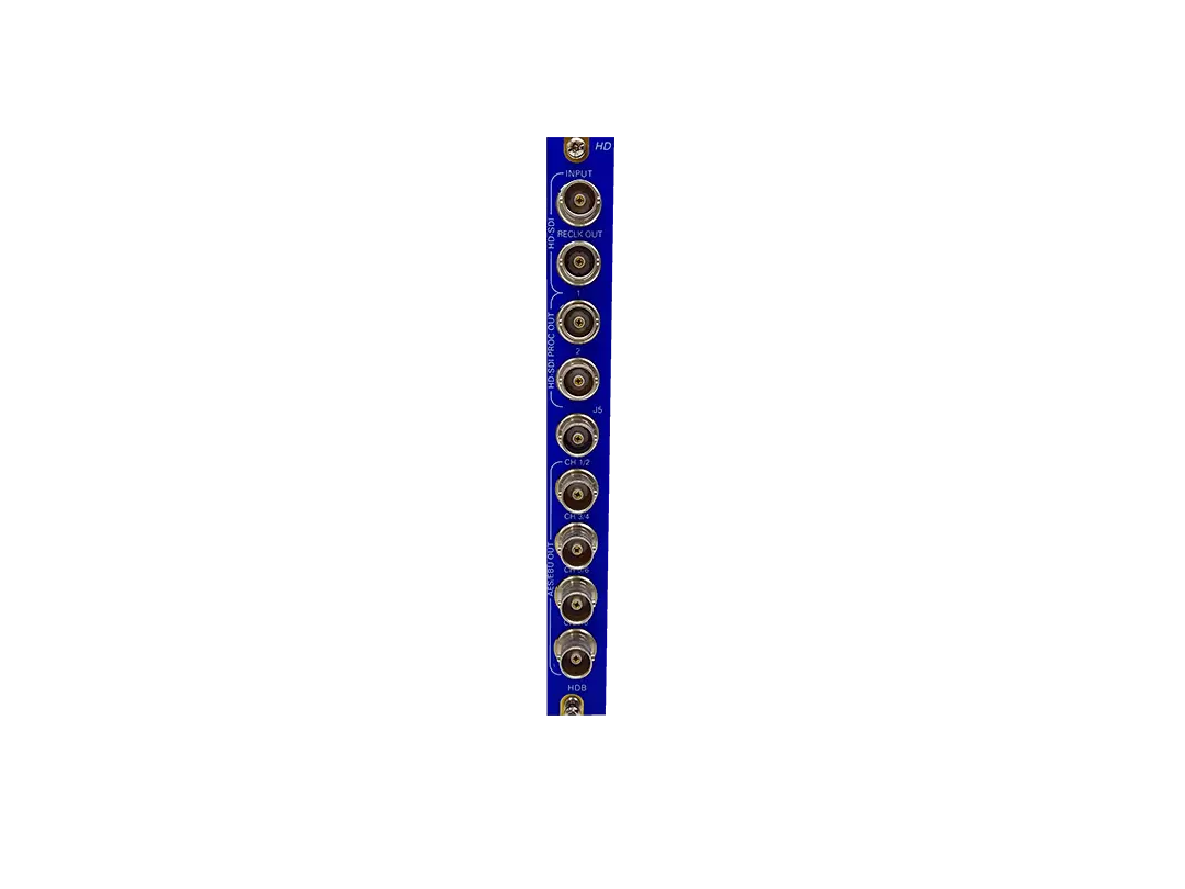 AXON HDB20 HD SD Preset Based Audio De-Embedder with BPH01 Back
