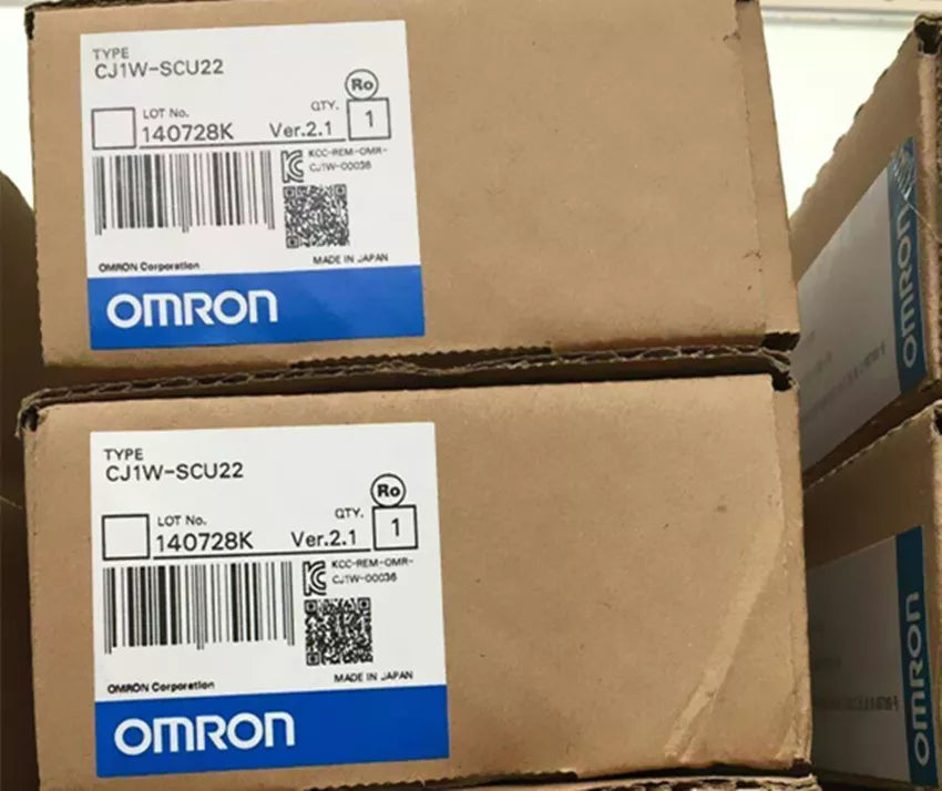 Omron CJ1W-SCU22 Communication Unit for CJ1 Series PLC, 1PC, Expedited Shipping
