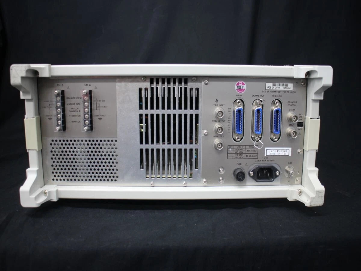 ADVANTEST R6245 2ch 200V 2A Voltage Current Source/Monitor