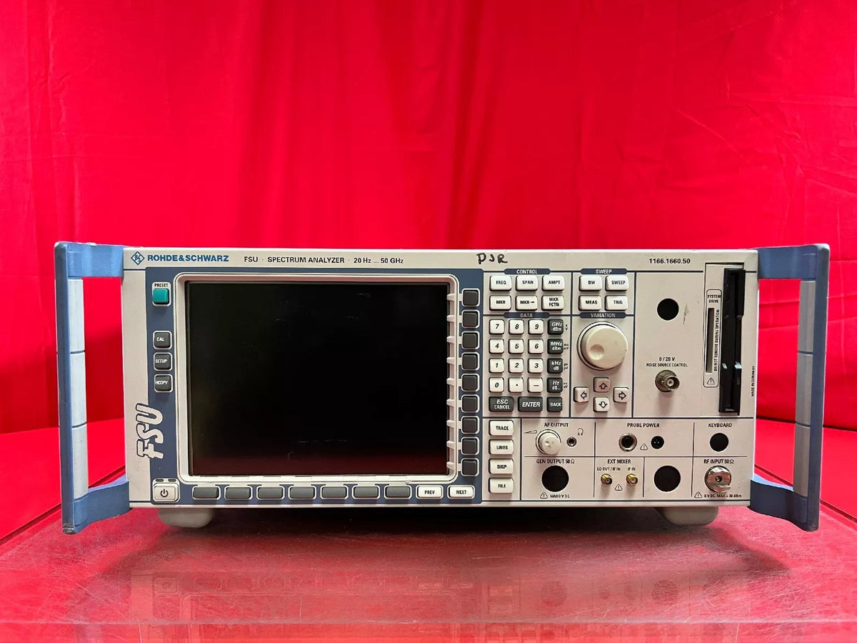 Rohde and Schwarz FSU50 Spectrum Analyzer 50 GHz Opt. B21 K30 K7 U3 B18