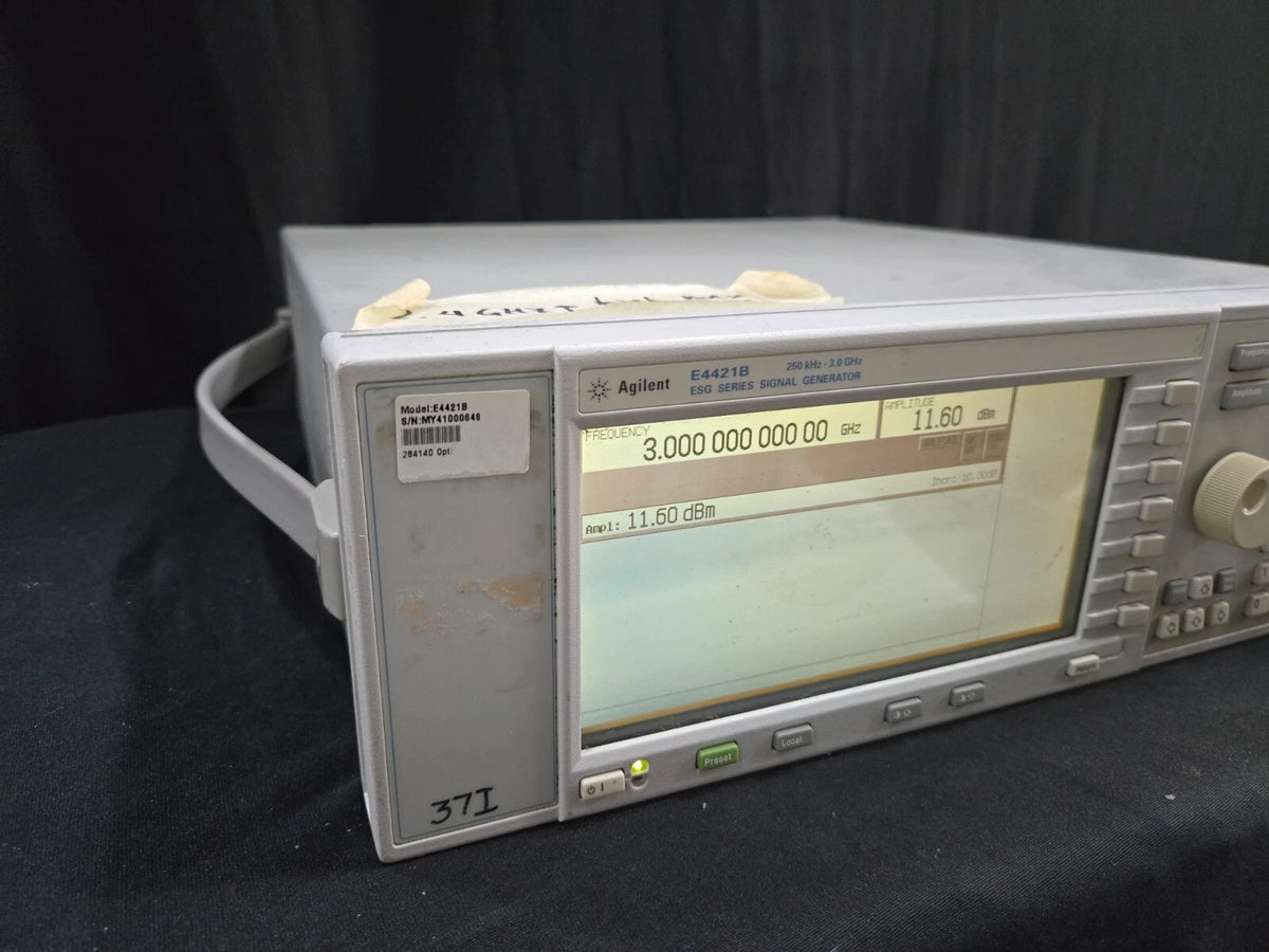 Agilent E4421B 250kHz-3GHz Signal Generator Selling AS-is (0648)