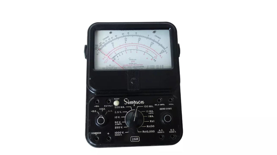 Simpson 260 Series AFP-1 Volt/Ohm/Milliammeter