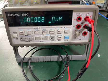 HP Agilent 34401A 6 1/2 Digit Multimeter _7539 - XG eqpt