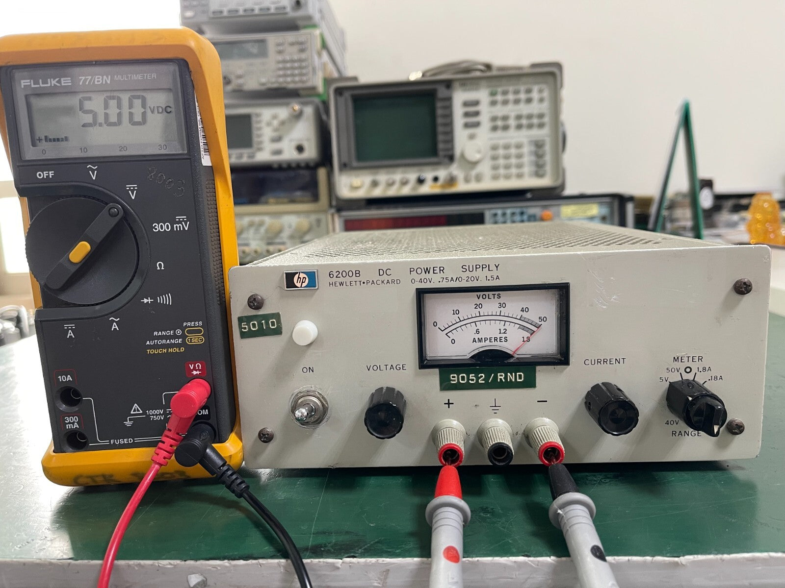 HP Agilent 6200B DC Power Supply 0-40V 0-0.75A or 0-20V 0-1.5A - XG eqpt