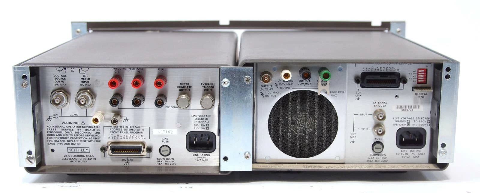 Keithley 595 Quasistatic CV Meter with Keithley 220 Programmable Current Source