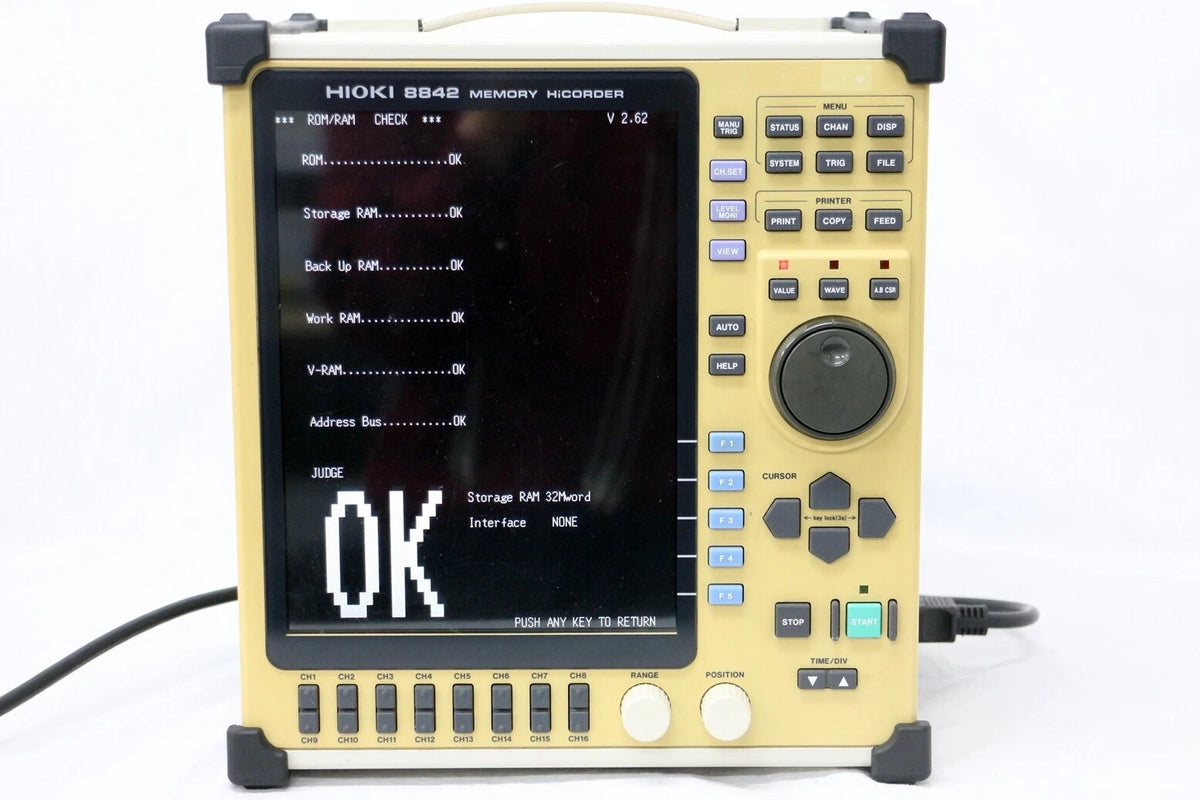 HIOKI 8842 16ch 32MW MEMORY HiCORDER 8936*8