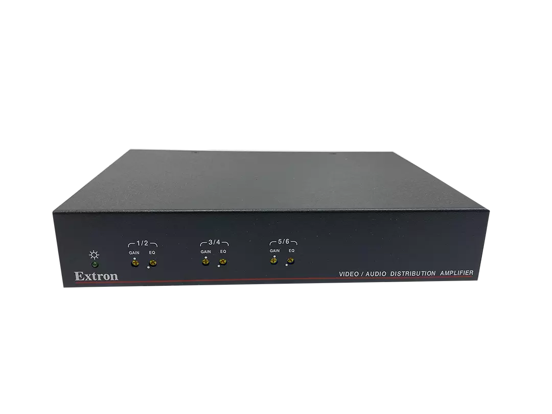 Extron DA 6V EQ Six Output Composite Video Distribution Amplifier with Gain