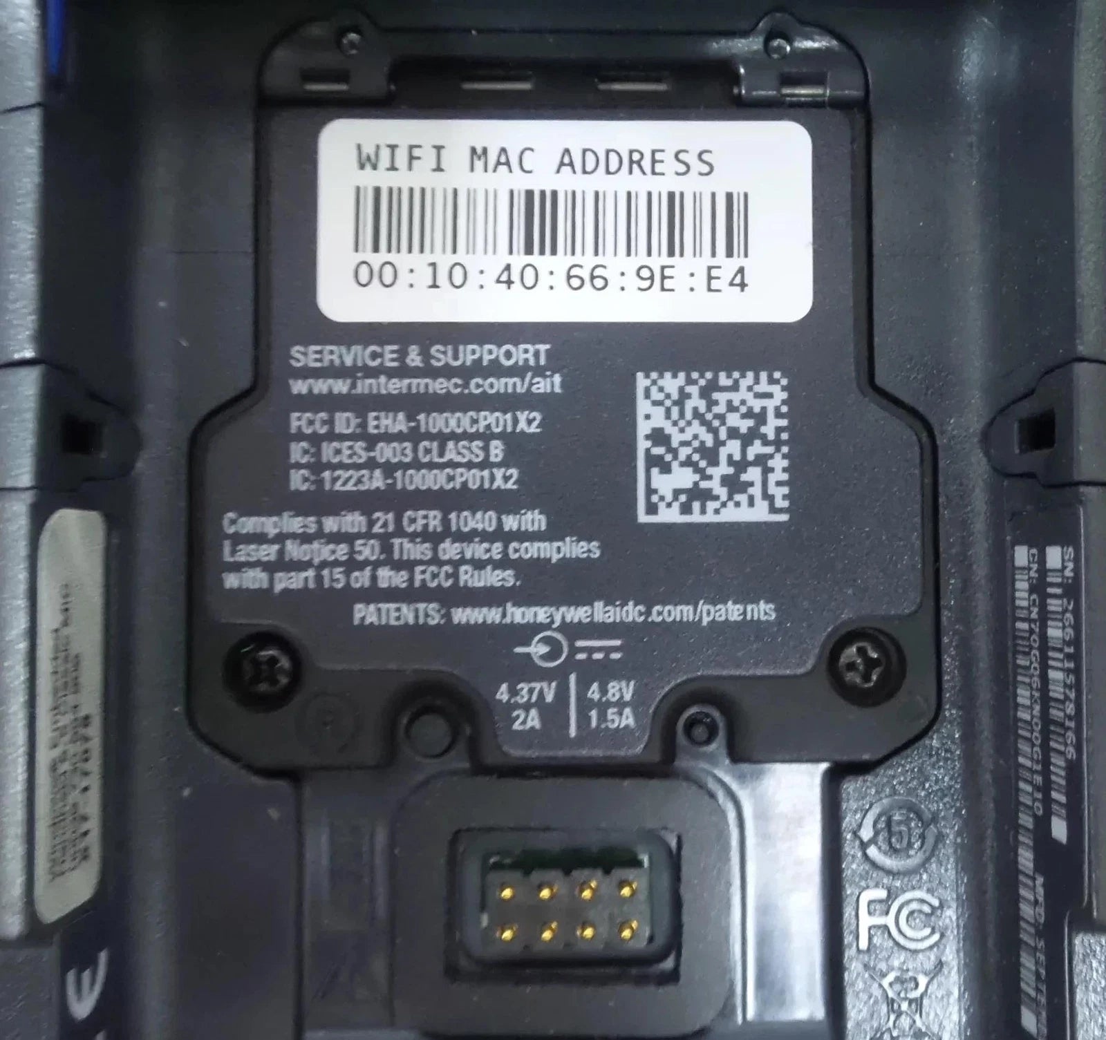 Lot of 3 Intermec CN70e Mobile Barcode Scanner  - Free Shipping