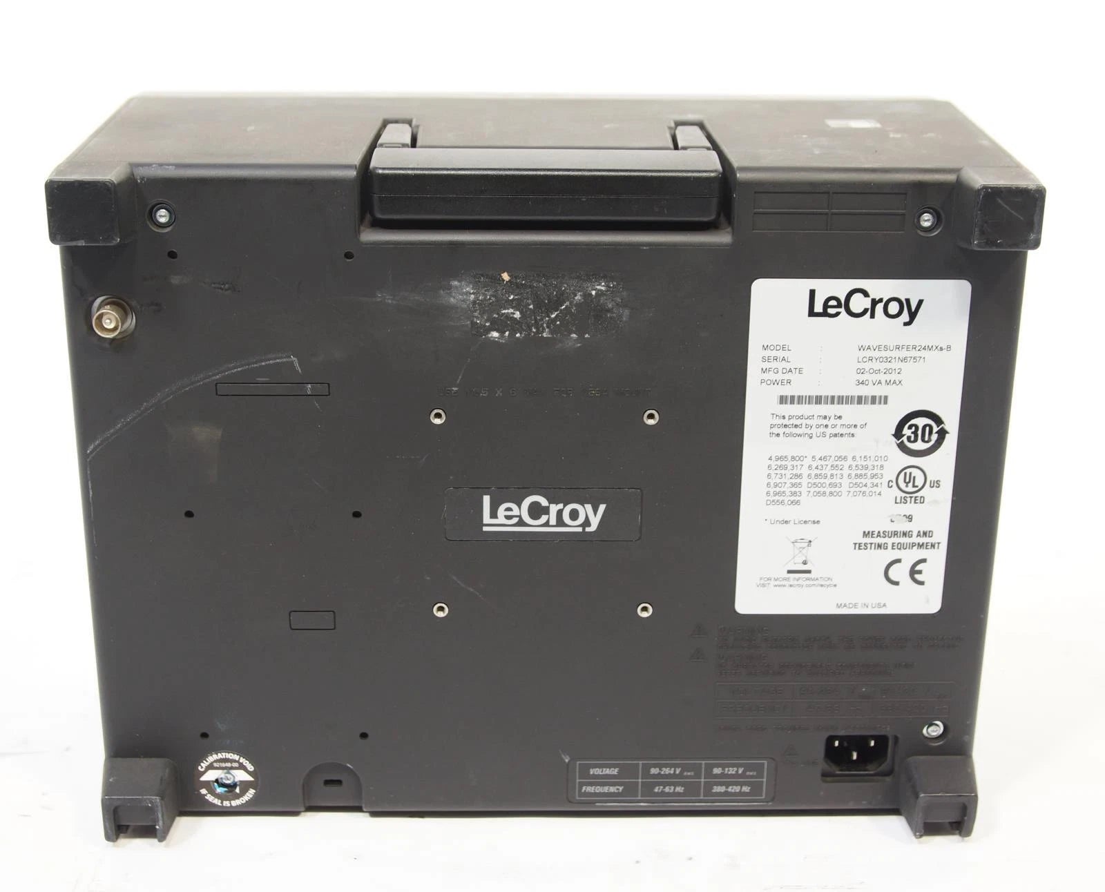 LeCroy WaveSurfer 24MXs-B 200 Mhz Oscilloscope 2.5 GS/s AS-IS