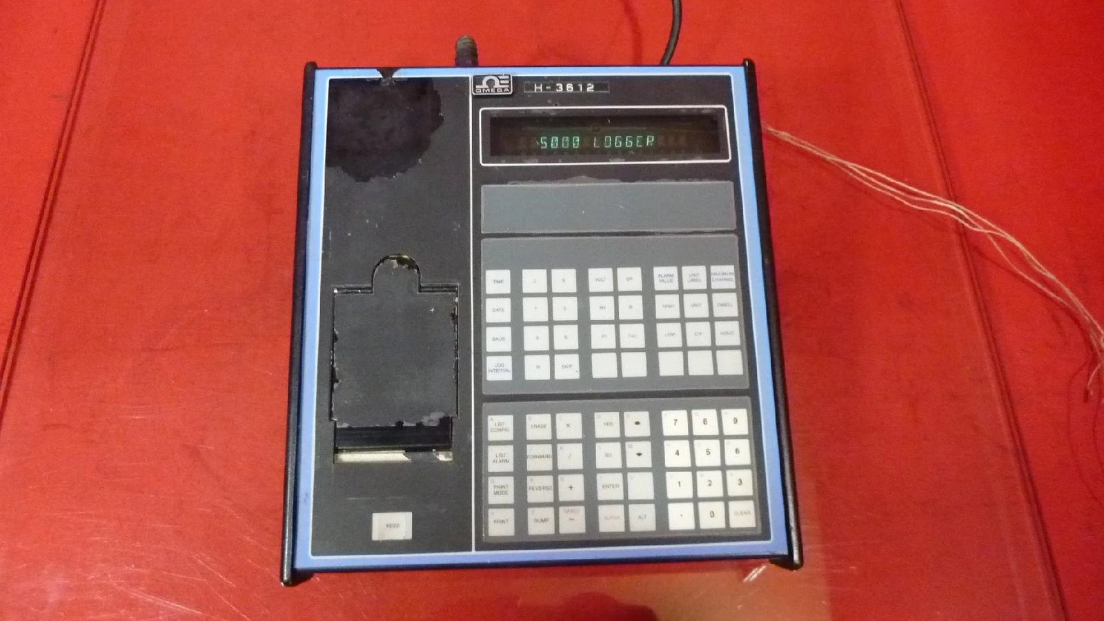 Omega OM5000 Thermocouple Data Logger S/N 804-1059