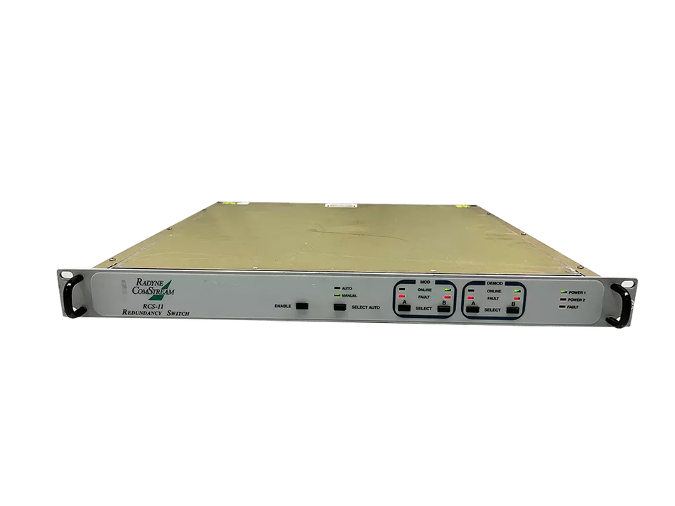 Radyne RCS11 Redundancy Switch Optional Ethernet Interface and L-Band