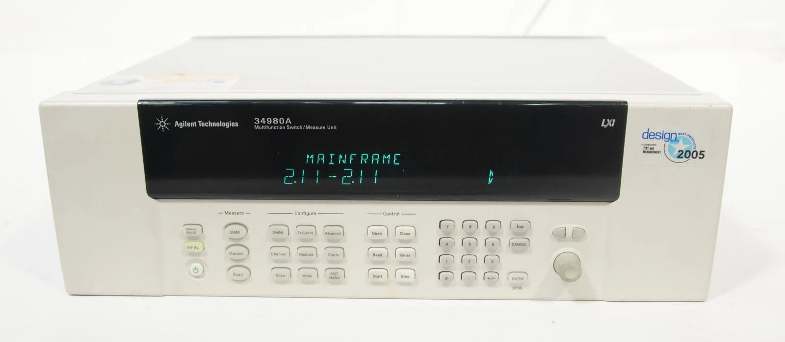 Keysight Agilent 34980A Multifunction Switch / Measure Unit with 34945A Board