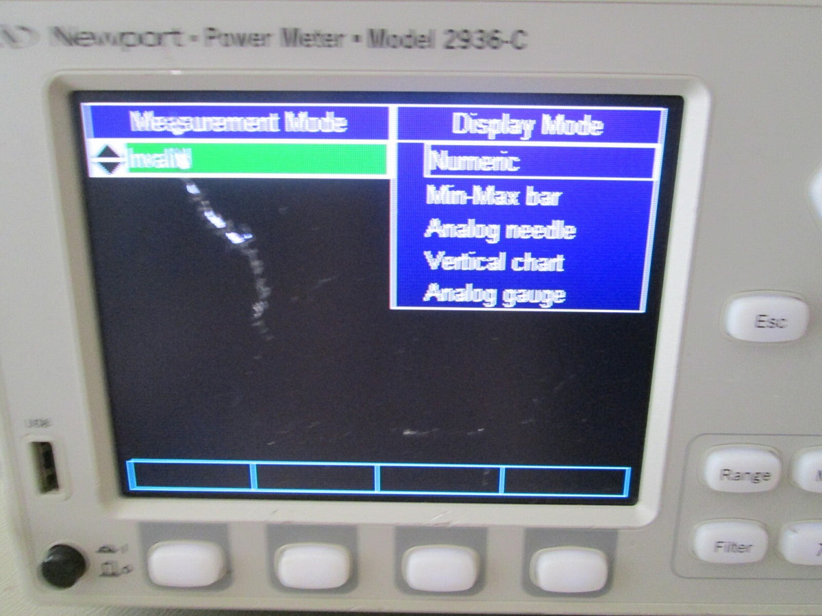 Laser Power Meter Dual Channel by Newport