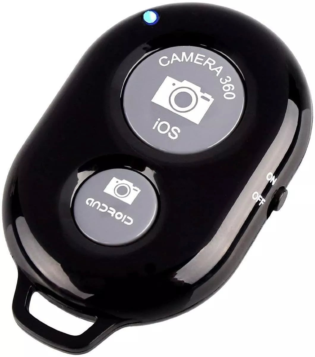 Wireless Bluetooth Shutter Remote for Hands-Free Photo & Video Control