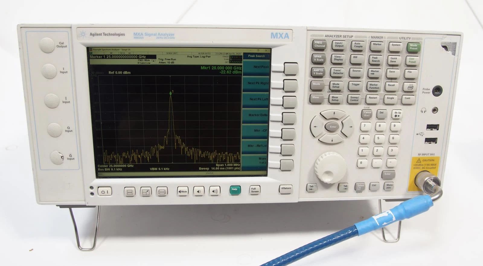 Keysight Agilent N9020A 20 Hz to 26.5 GHz MXA Signal Analyzer with Options