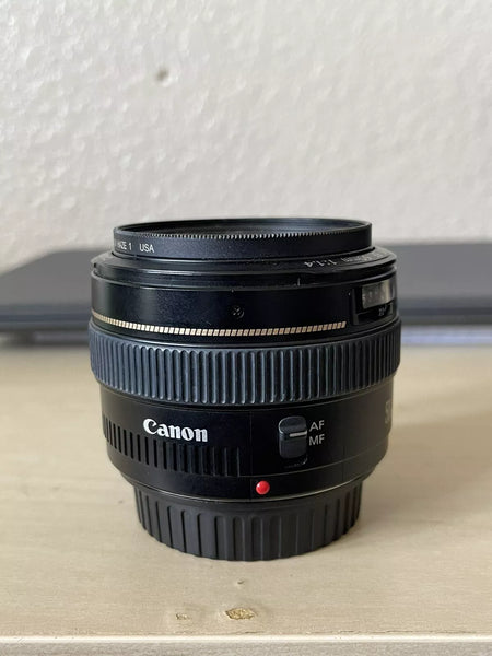 Canon 50mm f/1.4 EF Mount Lens