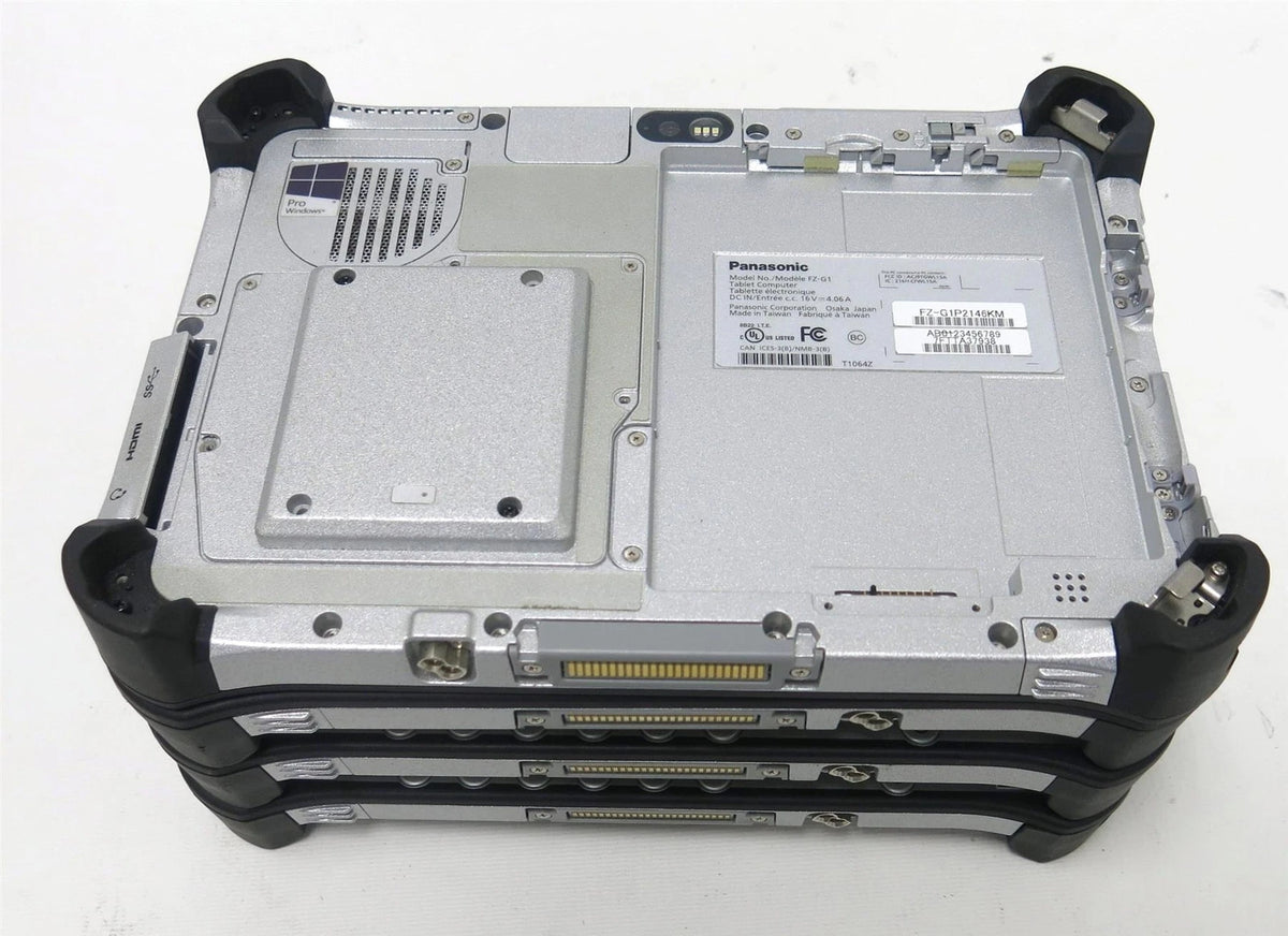 Lot 4 Panasonic Toughpad FZ-G1 Core i5-6300U 2.40GHz 8GB No HD