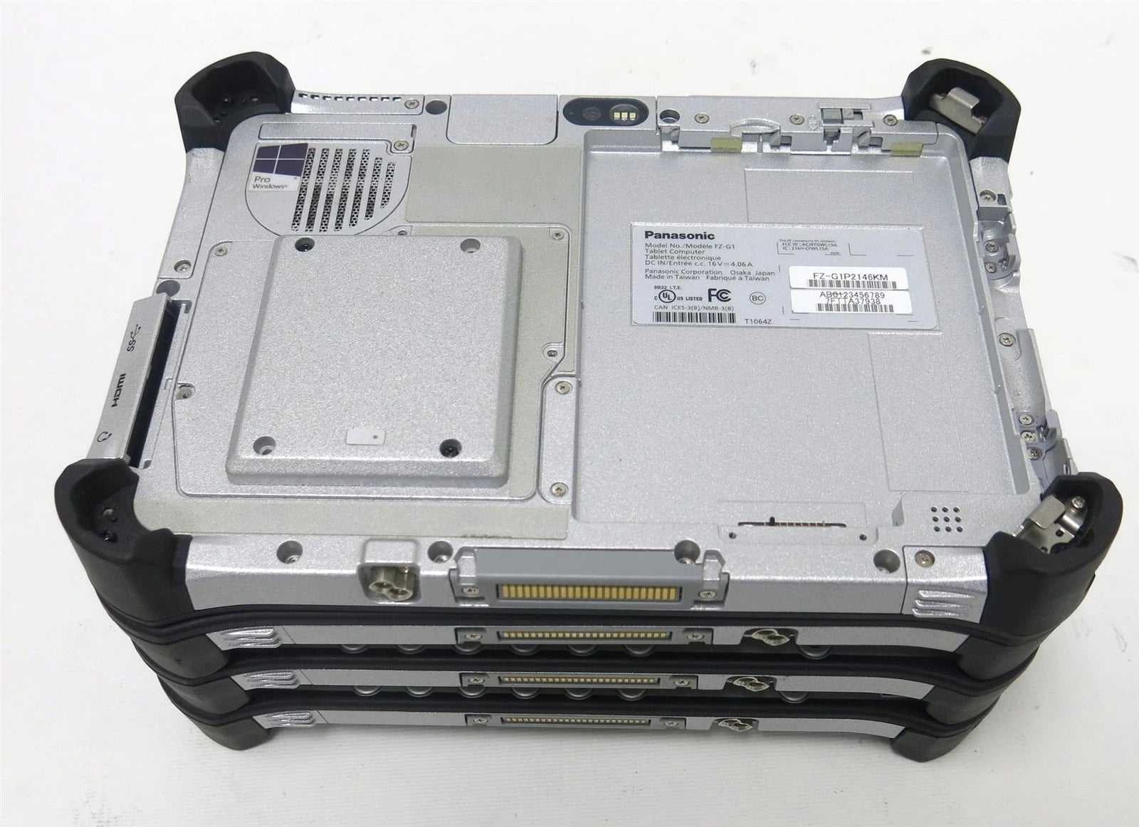 Lot 4 Panasonic Toughpad FZ-G1 Core i5-6300U 2.40GHz 8GB No HD