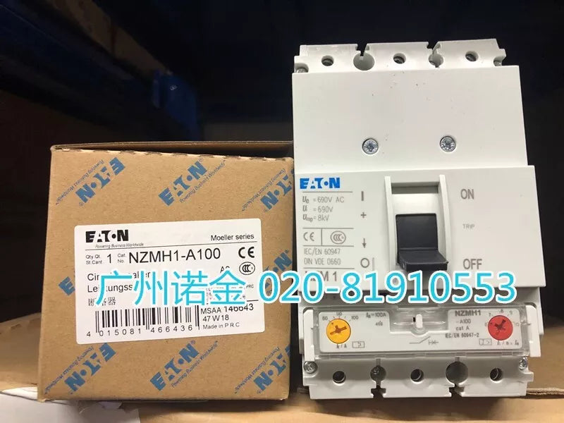 1 PC NEW NZMH1-A100 Circuit Breaker #B6337 CL