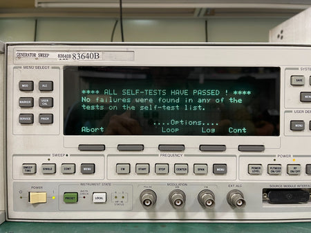 HP Agilent 83640B 10MHz-40GHz Synthesized Sweep Signal Generator001/0<wbr/>02/008_0232
