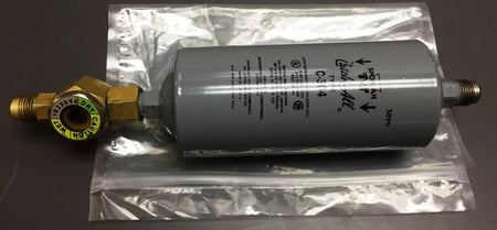 Sporlan C-304 Liquid Line Filter Drier with Parker R 12-22-500-502 Refrigeration Liquid In