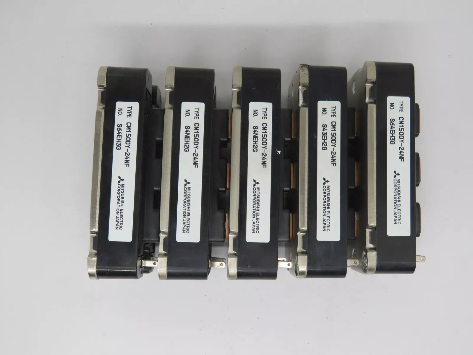 Set of 5 Mitsubishi Electric CM150DY-24NF IGBT Module 150 Amp 1200V Lot