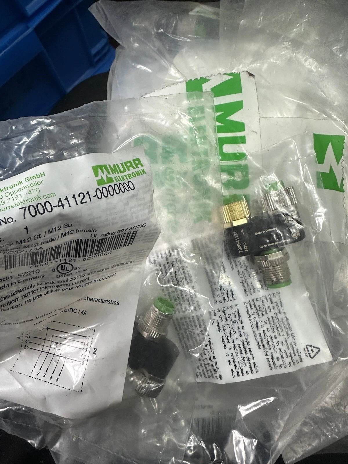 MURR Elektronik 7000-41121-0000000 | T-Stück M12