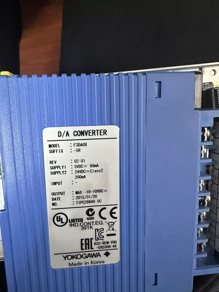 YOKOGAWA 1PC Used F3DA08-5R,DA08-5R
