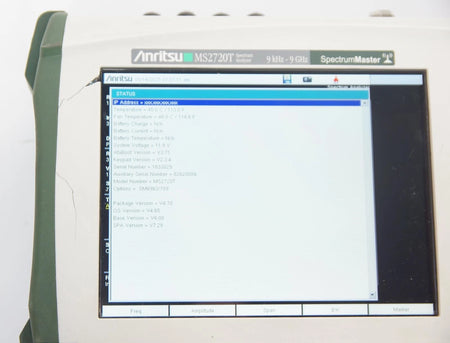 Anritsu MS2720T Spectrum Analyzer 9kHz to 9GHz OPT SM6963 / 709