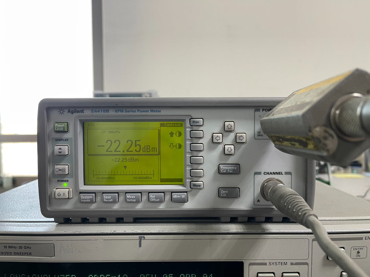 Agilent E4418B EPM Series Single-Channel Power Meter _ GB39513134 - XG eqpt
