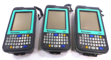 Lot of 3 Intermec CN3NI Barcode Scanner 