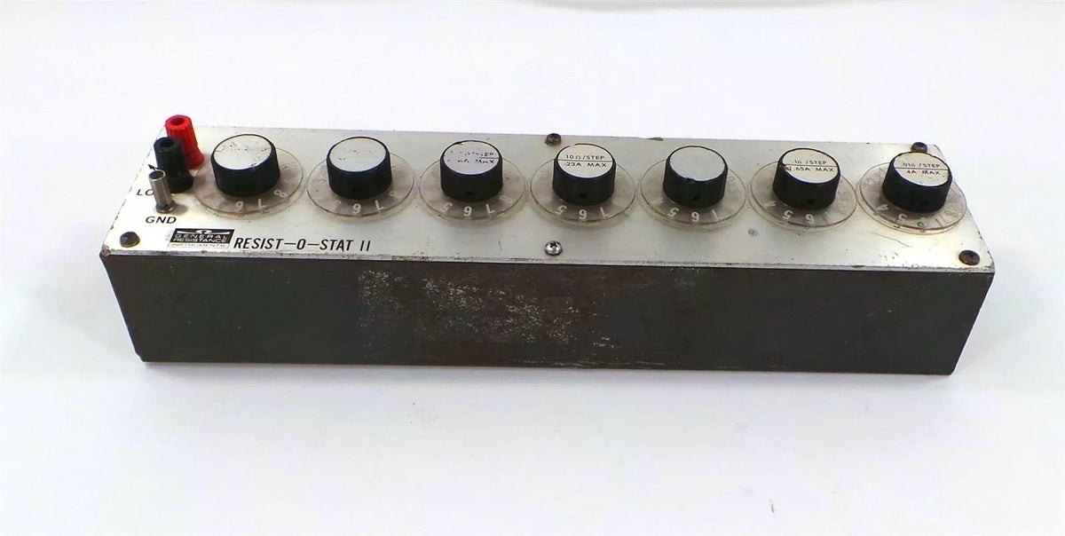 General Resistance Instruments Resist-0-Stat II RDS-74K Resistance Decade Box