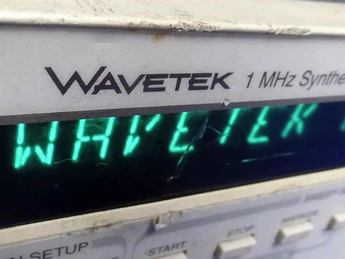 Wavetek 1 MHz Synthesized Power Oscillator Model 98 - High-Quality Performance