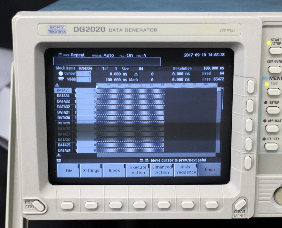 Tektronix DG2020 200MHZ DATA GENERATOR