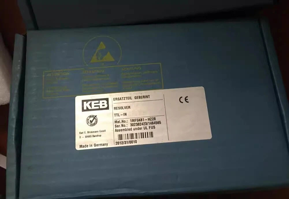 Keb Resolver TTL in // 1MF5K81-HZ28 // Spare Part Geberint