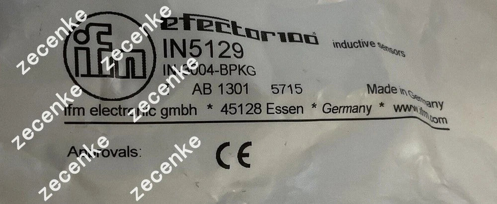 IFM IN5129 IN-3004-BPKG Inductive Proximity Switch 10-36VDC 250mA