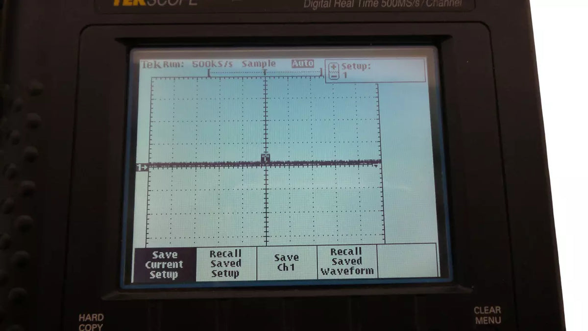 Tektronix TekScope Autoranging 100MHz Scope Dmm Time 500mS/s