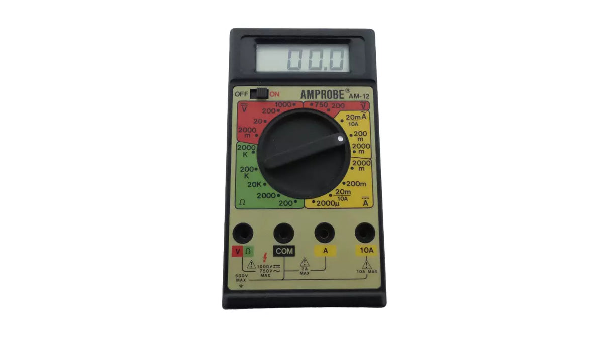 Amprobe AM-12 Digital Multimeter with Advanced Features