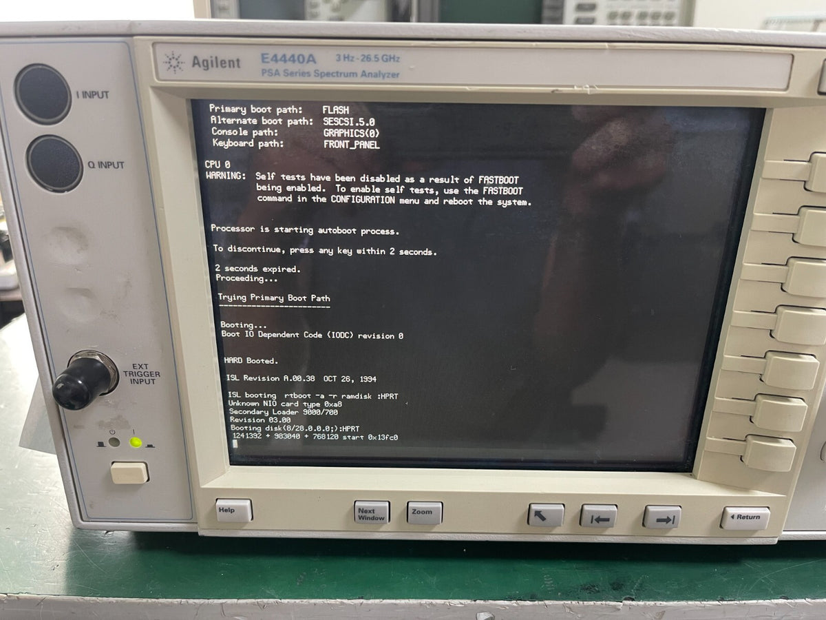 Agilent E4440A 3Hz-26.5GHz PSA Spectrum Analyzer _ 3981 - XG eqpt