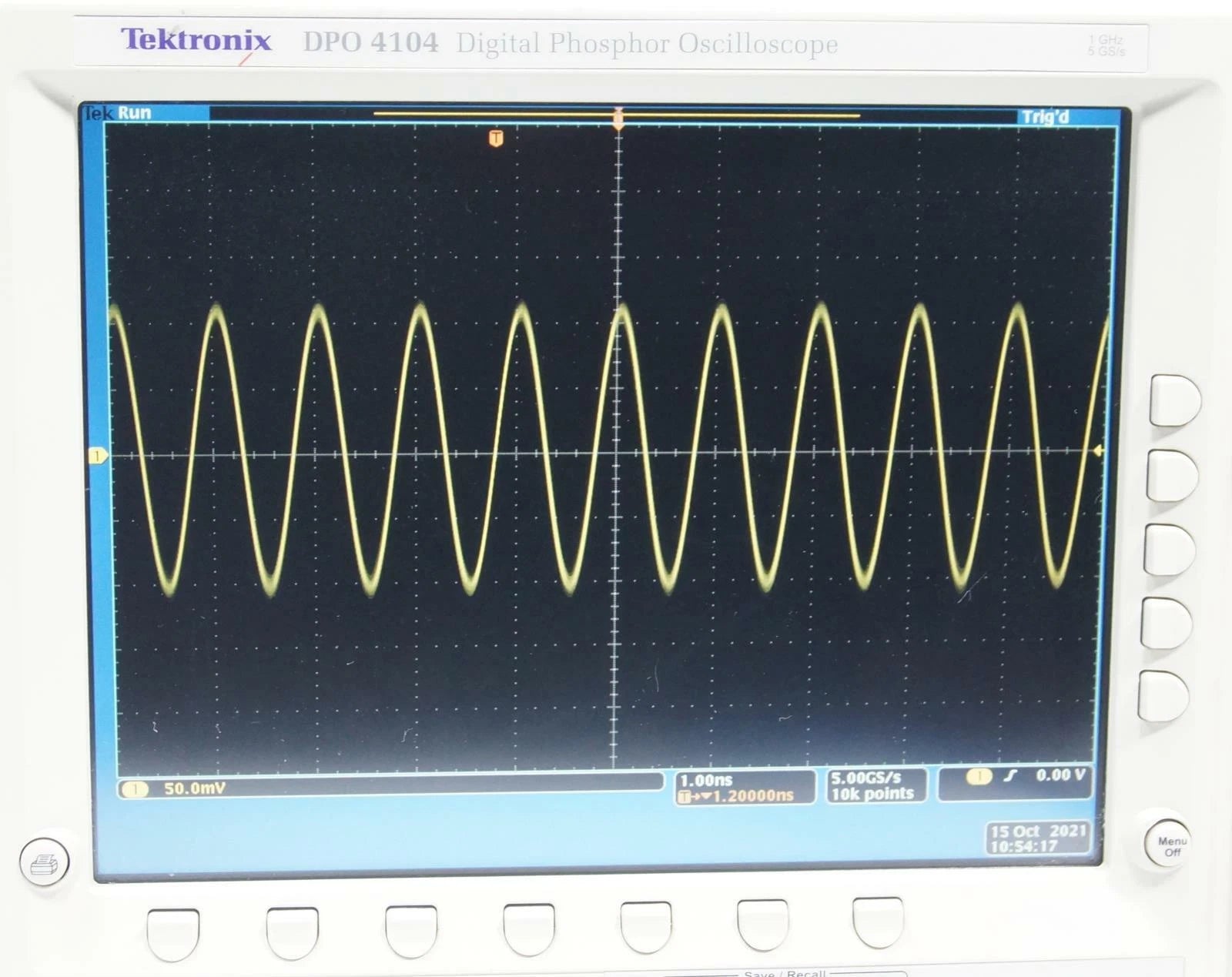 Tektronix DPO 4104 1GHz, 4 Channel, 5GS/s Digital Phosphor Oscilloscope