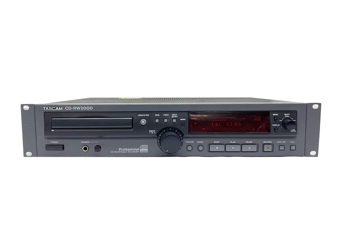 TASCAM CD-RW2000 CD Rewritable Recorder