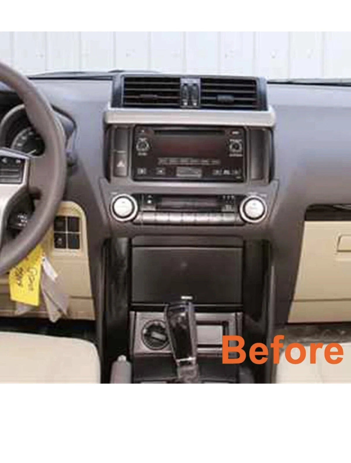15.1Inch Screen Android 14 For Toyota Land Cruiser Prado 150 2014-2017 Car Radio
