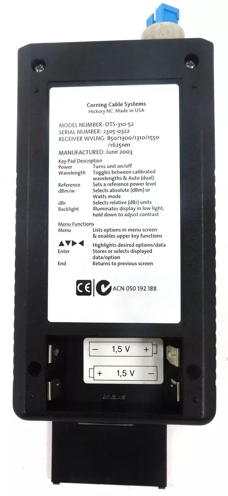 CORNING Optical Meter OTS-300 Series