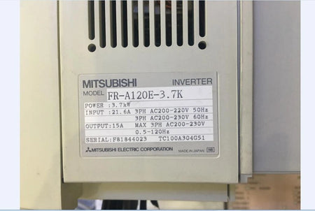 FR-A120E-3.7k Variable Frequency Drive Compact Design
