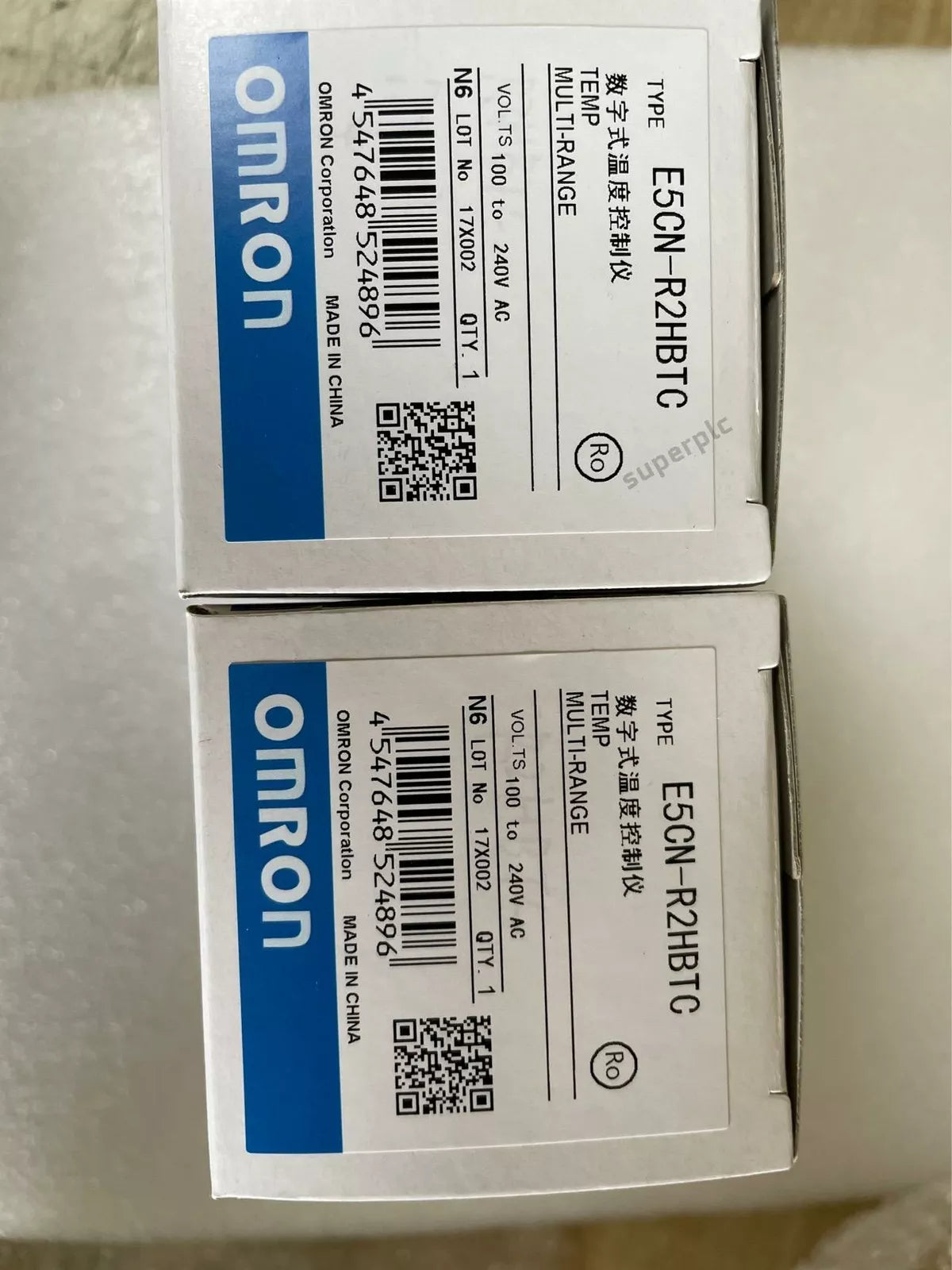 Omron E5CN-R2HBTC Temperature Controller 100-240V - New in Box